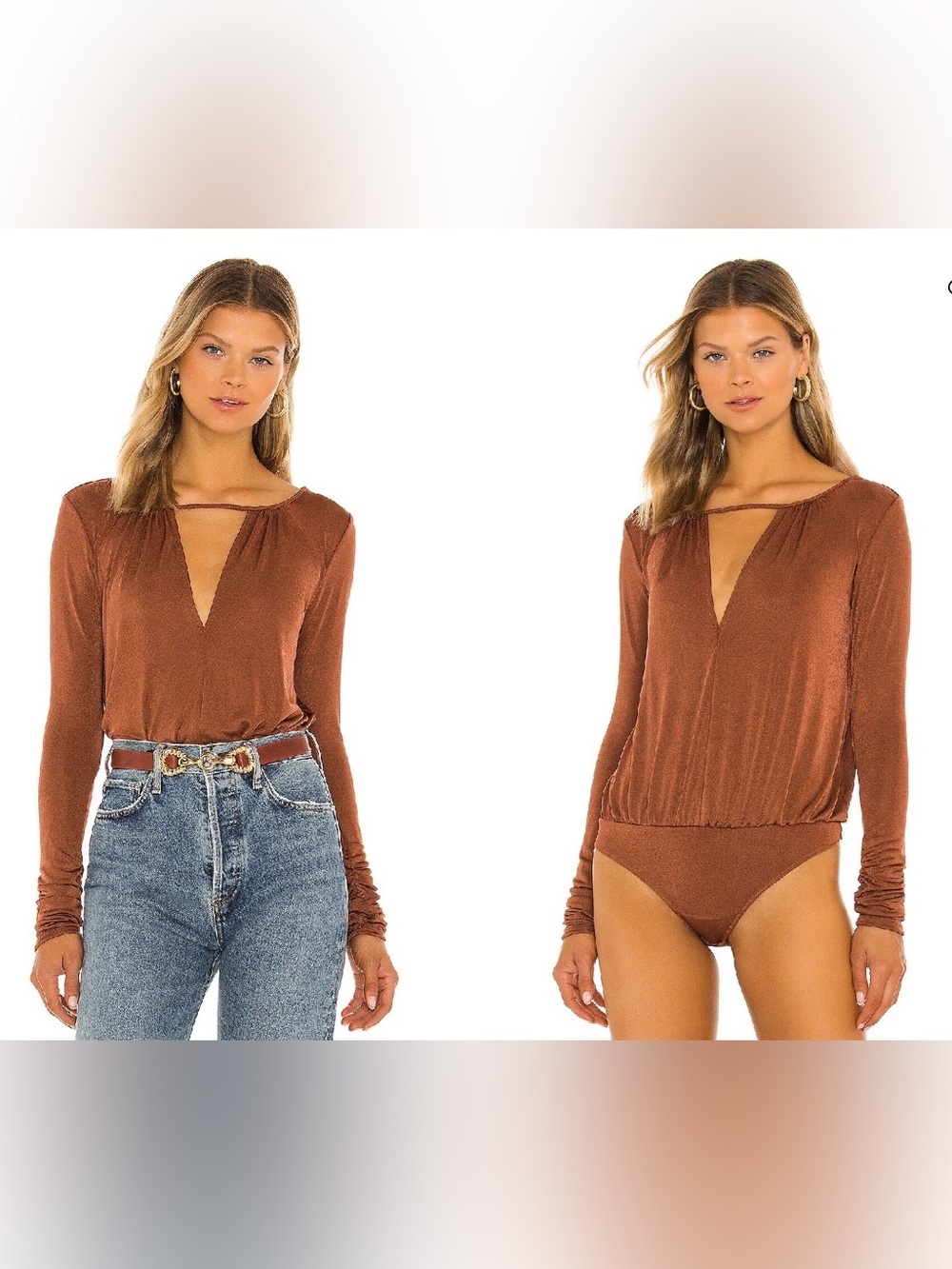 Free people intimately kaya keyhole bodysuit mesa size M